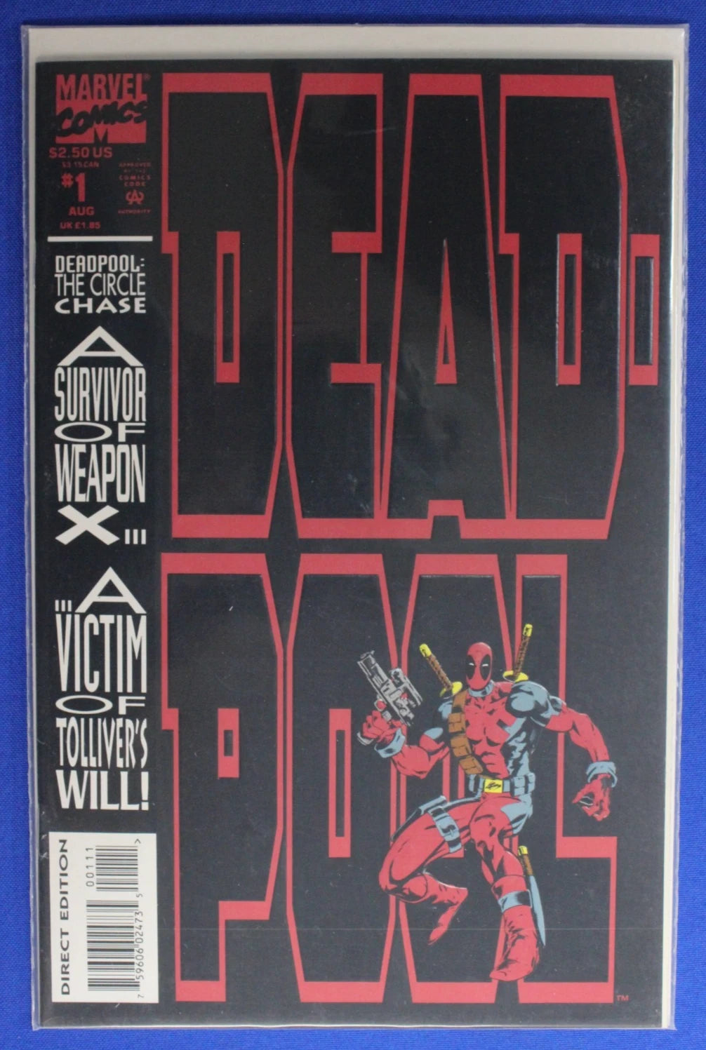 Deadpool: The Circle Chase #1-4 Complete Set VF-VF/NM