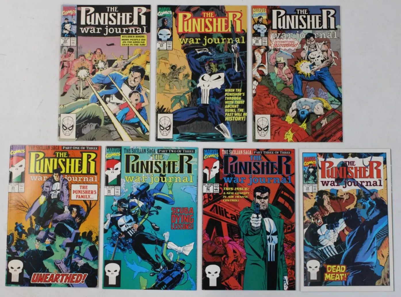 The Punisher War Journal #1-80 Complete Set