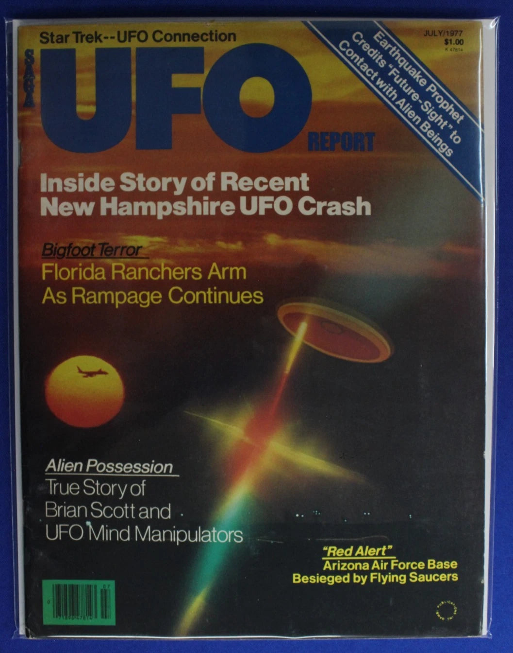 UFO Report Magazine Lot of 7 FN