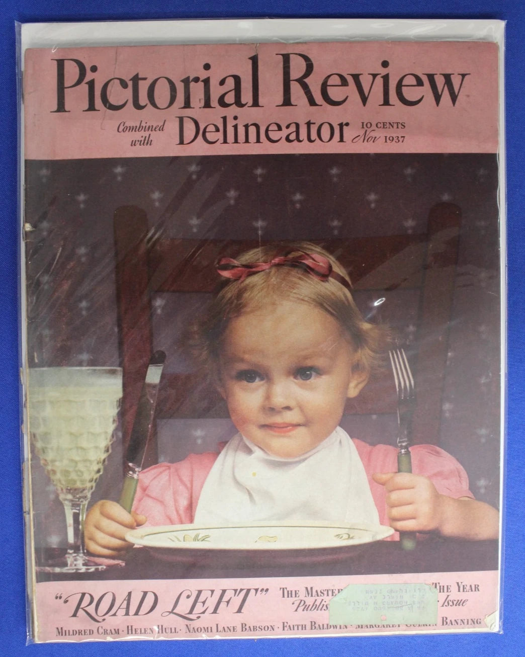 Pictorial Review Combined with Delineator Magazine Lot of 2 VG Nov 1937 Dec 1938