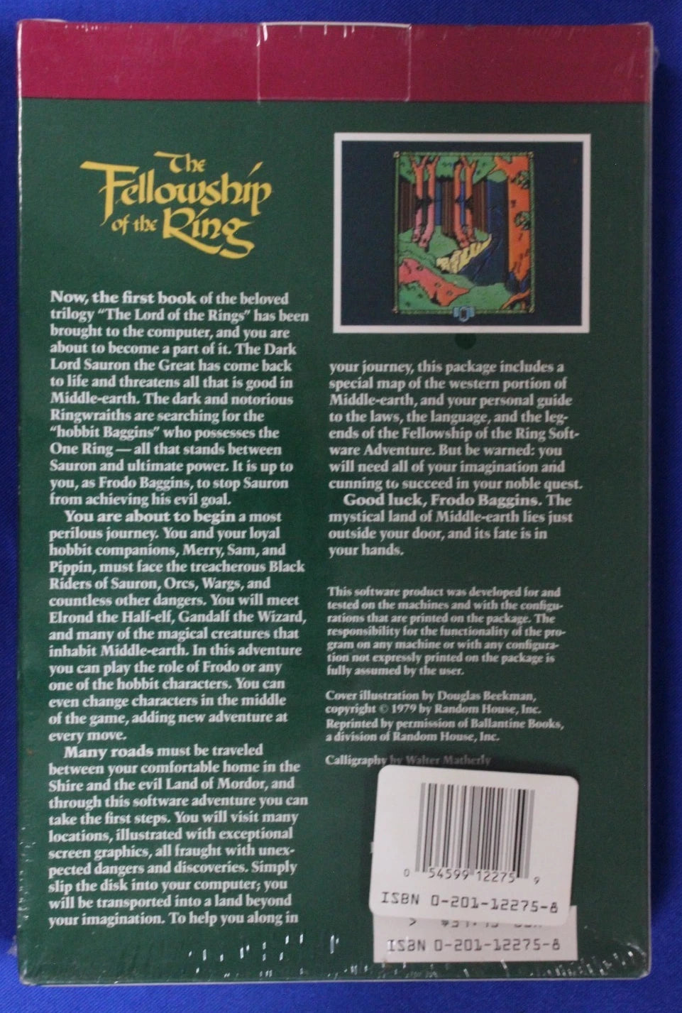 The Fellowship of the Ring A Software Adventure 1985