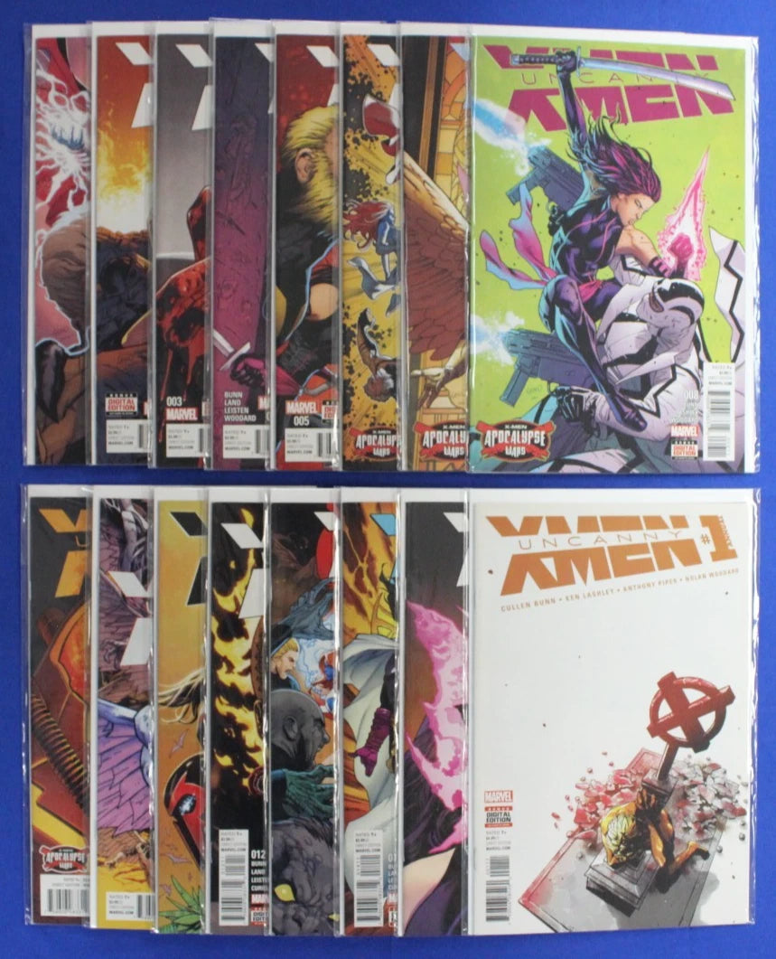 Uncanny X-Men #1-15 + Annual Near Complete Set VF-VF/NM