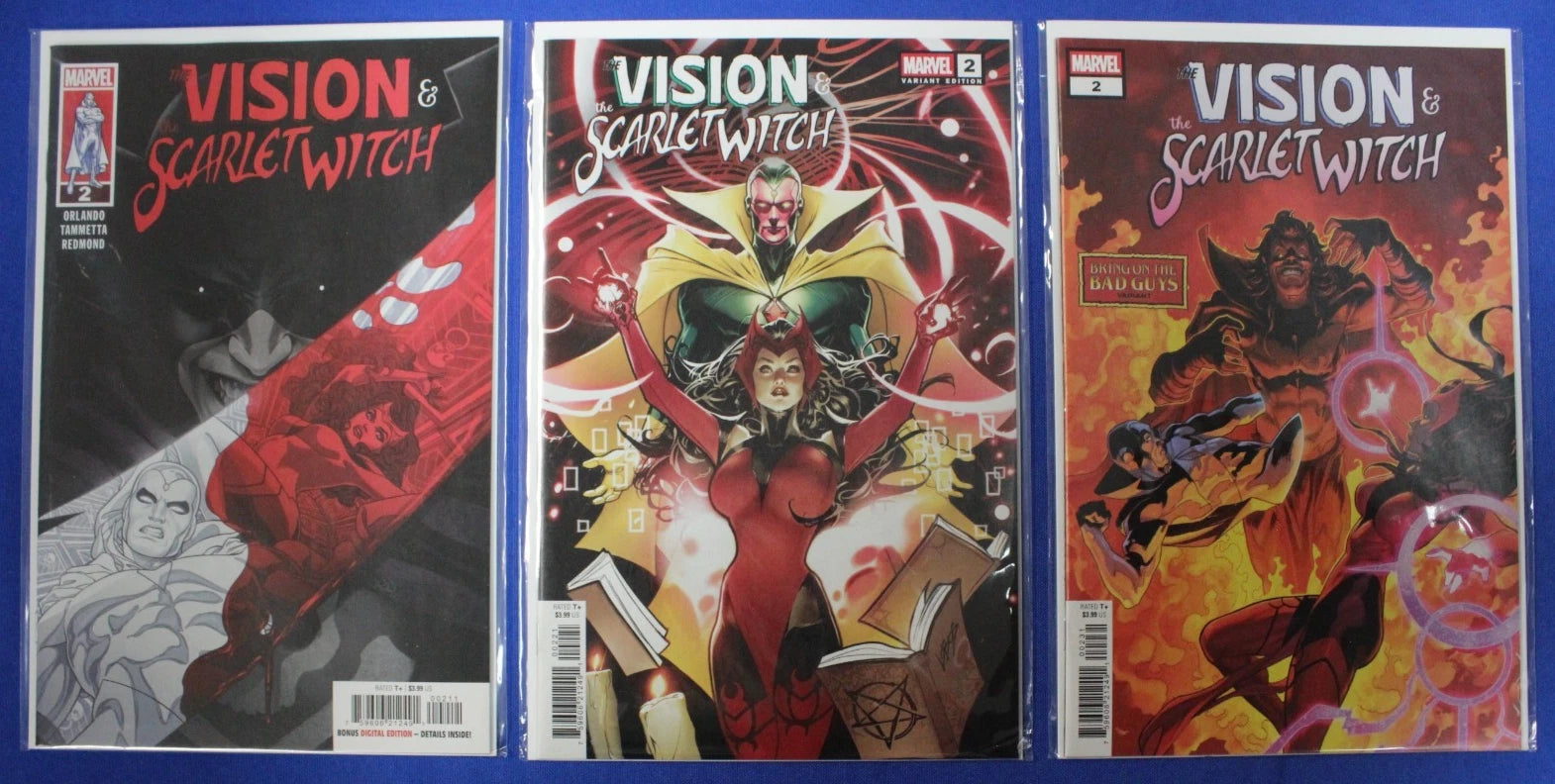 Vision & Scarlet Witch #1-5 Near Complete Set + Variants VF/NM