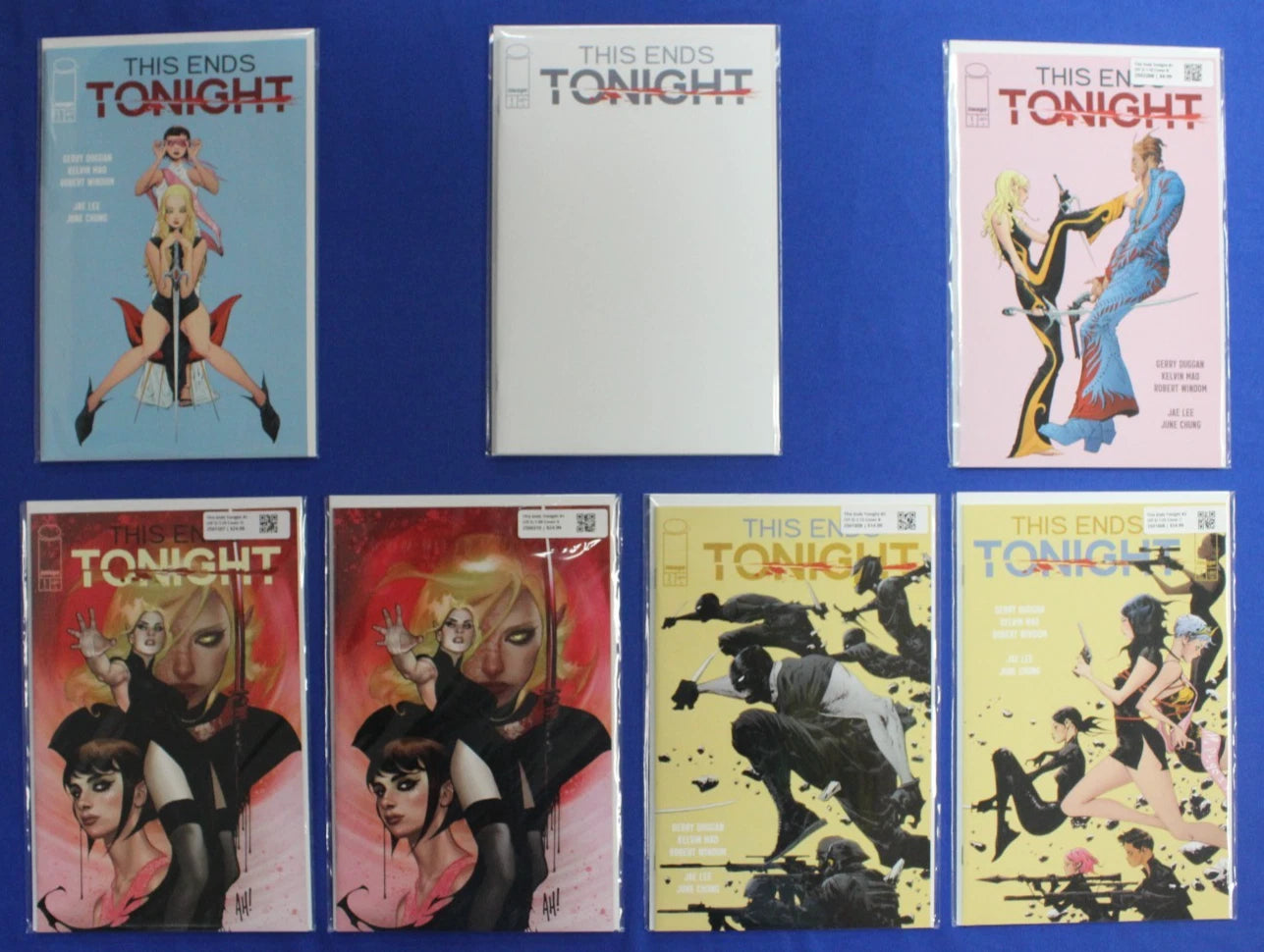 This Ends Tonight #1 & 2 Ratio Variant Bundle Lot of 7 VF/NM