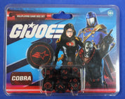 Renegade Game Studios GI Joe Roleplaying Game Lot Character Book + Cobra Dice