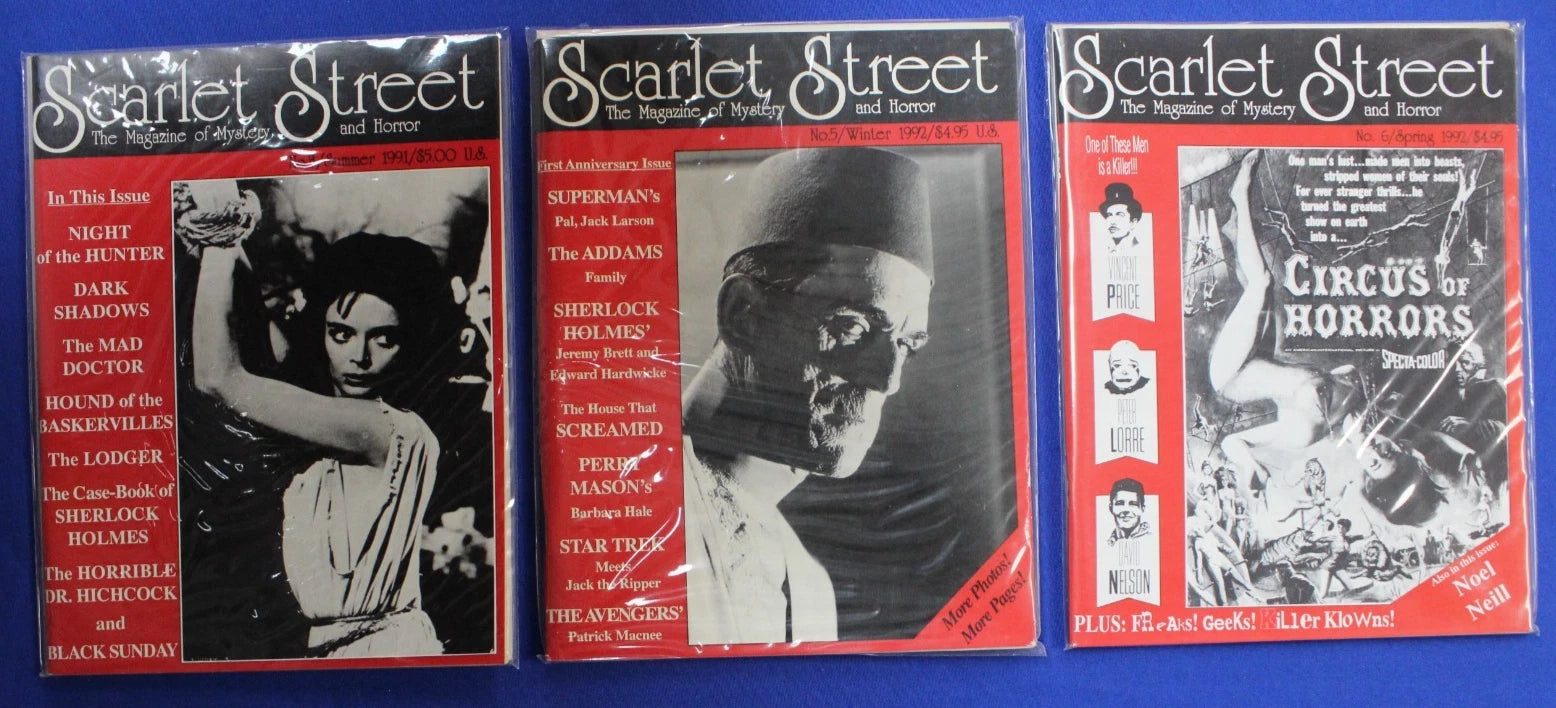 Scarlet Street #3 & 5-20 Lot of 17 VF-VF/NM
