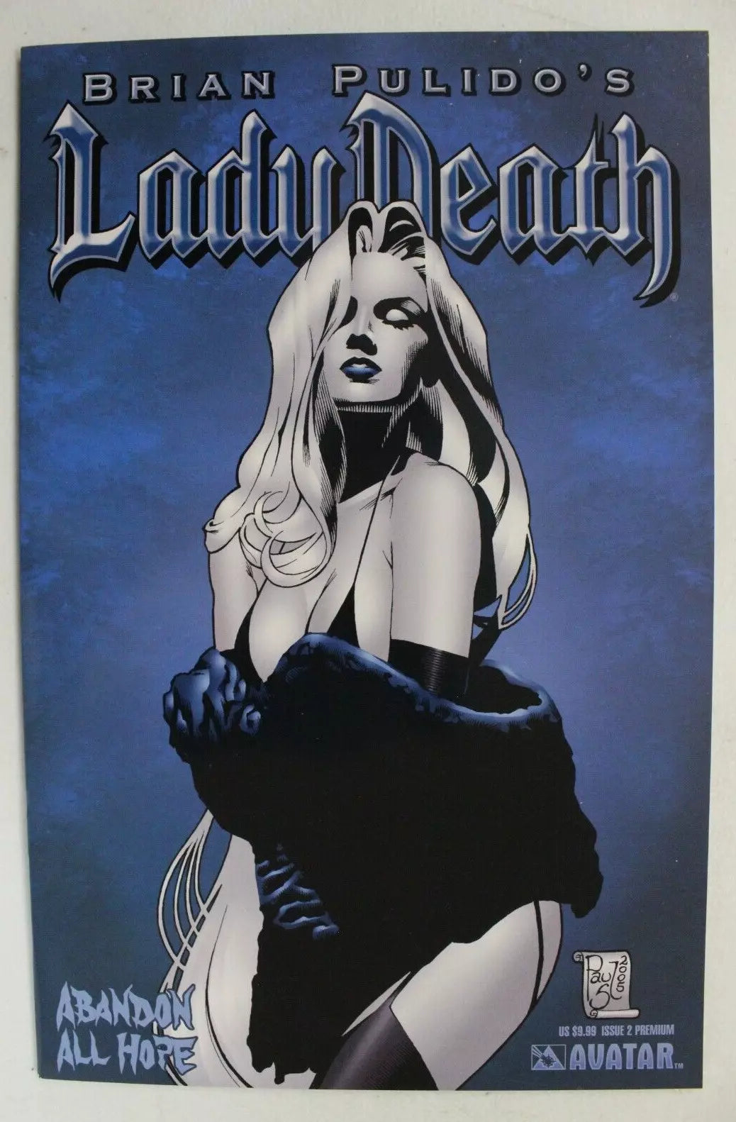 Lady Death: Abandon All Hope #½ & #1-4 w/ Foil Covers and COAs