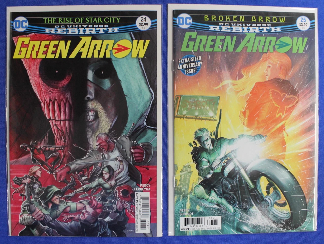 Green Arrow Rebirth #12-25 Lot of 14 VF-VF/NM