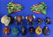 Bluebird 1990s Mighty Max Doom Zone Playset Figure Toy Lot of 13