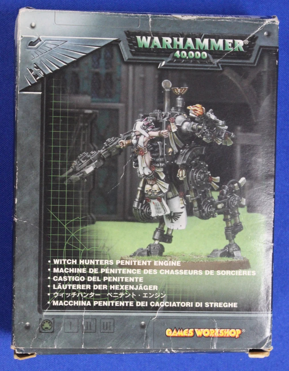 Games Workshop Warhammer 40k Witch Hunter Penitent Engine Complete in Box