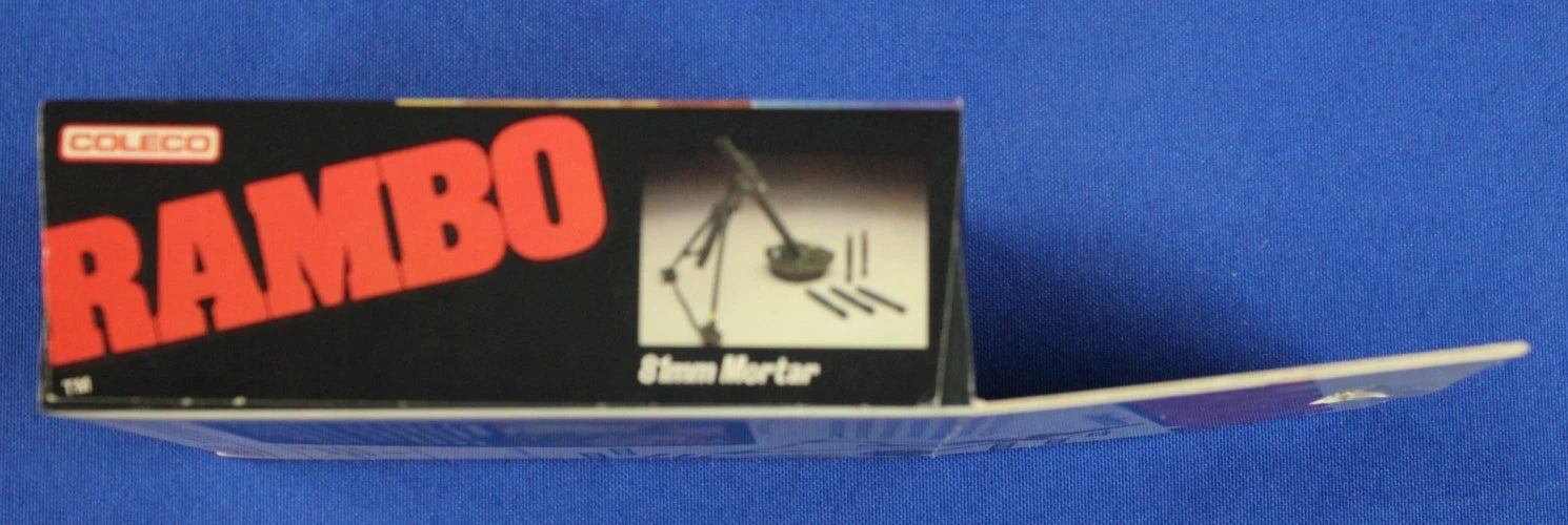 Coleco 1986 Vintage Rambo Toy Weapons Lot Complete in Box
