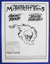 Rise of the Midnight Sons Ghost Rider Blaze Spirits of Vengeance Marvel Preview