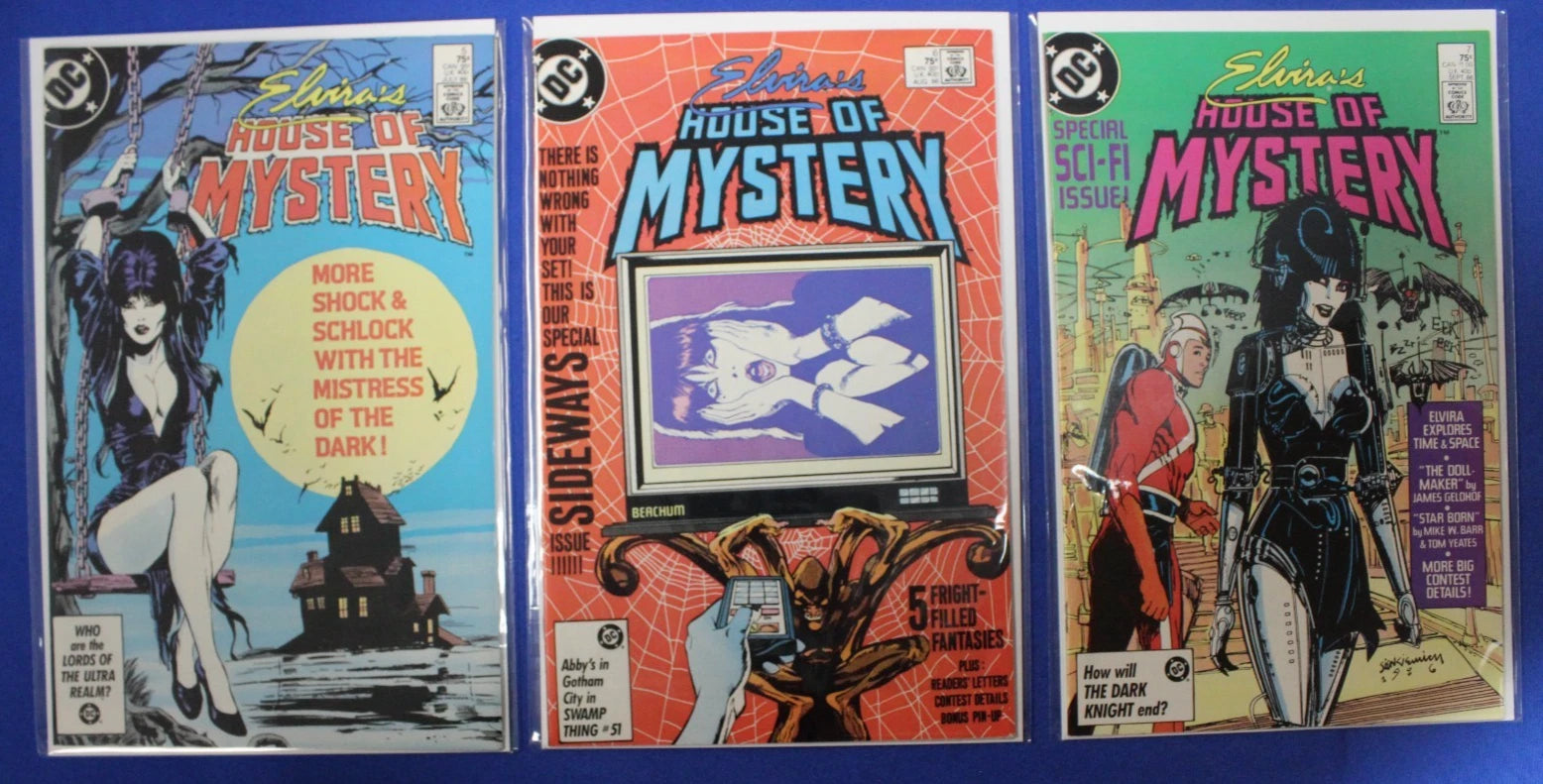 Elvira's House of Mystery #1-11 Near Complete Set + One-Shot VF+
