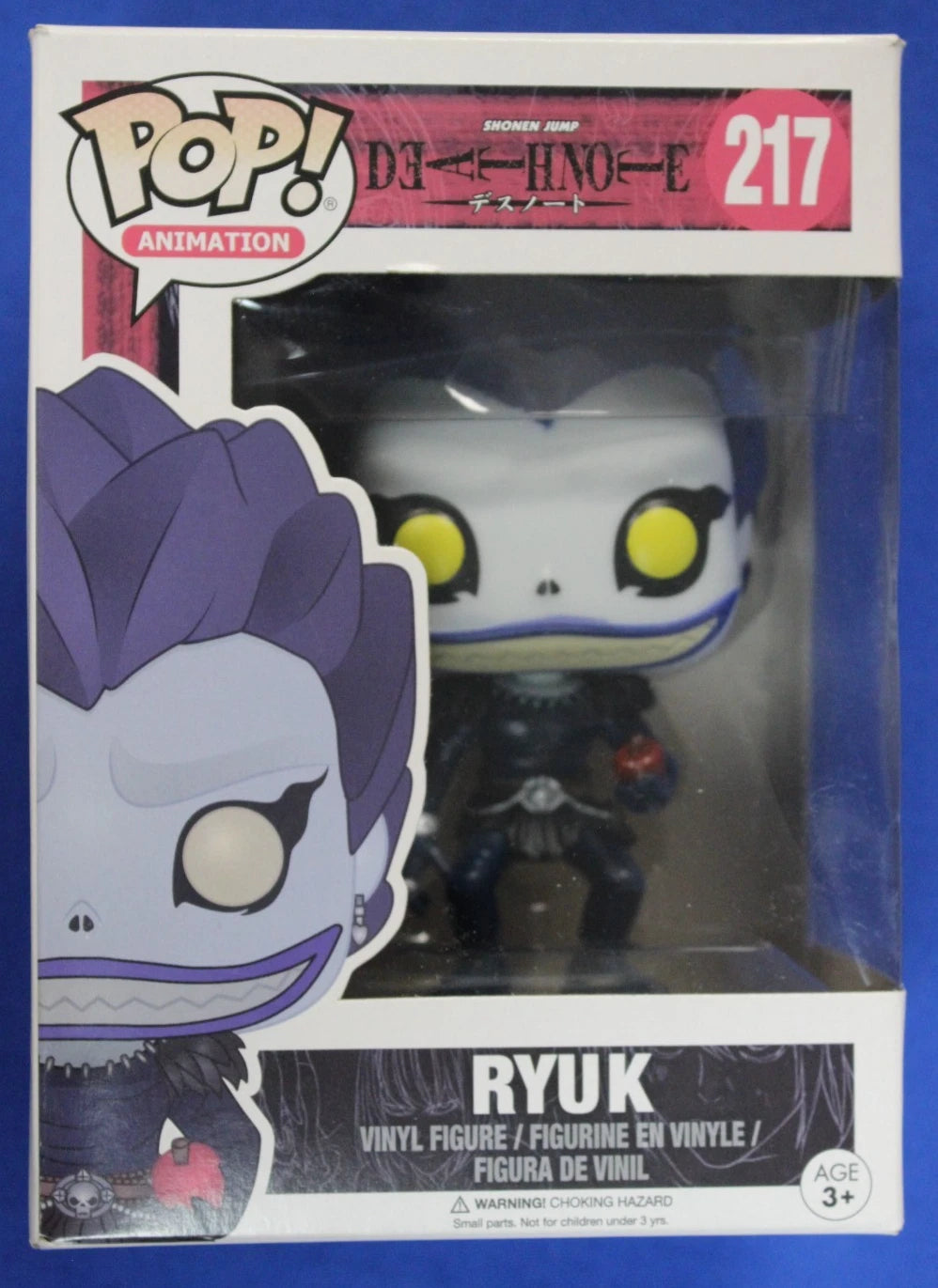 Funko POP! Death Note #216 Light #217 Ryuk #218 L Lot of 3
