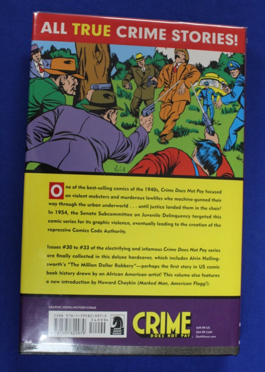 Dark Horse Archives 2012 Crime Does Not Pay Volumes 1-3 Hardcover Lot