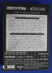 Monster High x Wednesday Paint it Black Fashion Pack Figure