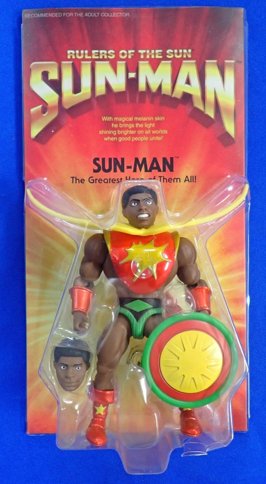 Mattel MOTU Origins Rulers of the Sun Creations Exclusive Sun-Man Action Figure