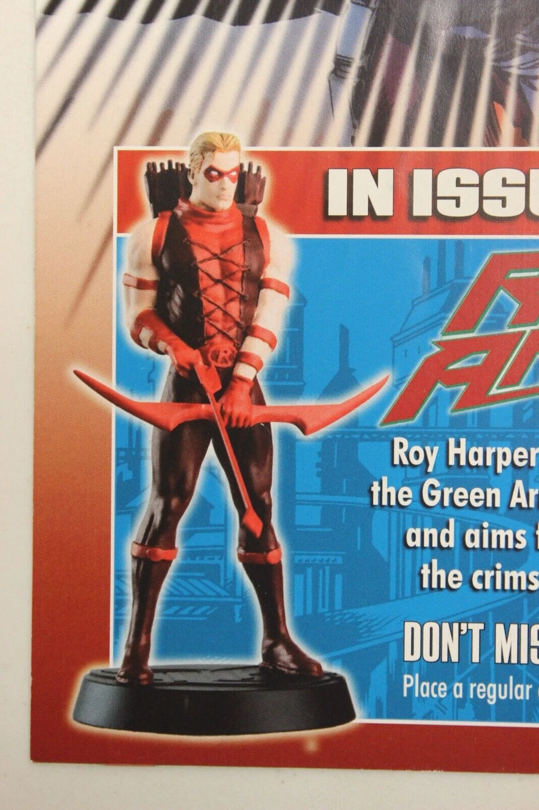 Eaglemoss DC Super Hero Collection Adam Strange Lead Figurine & Magazine #61 FN