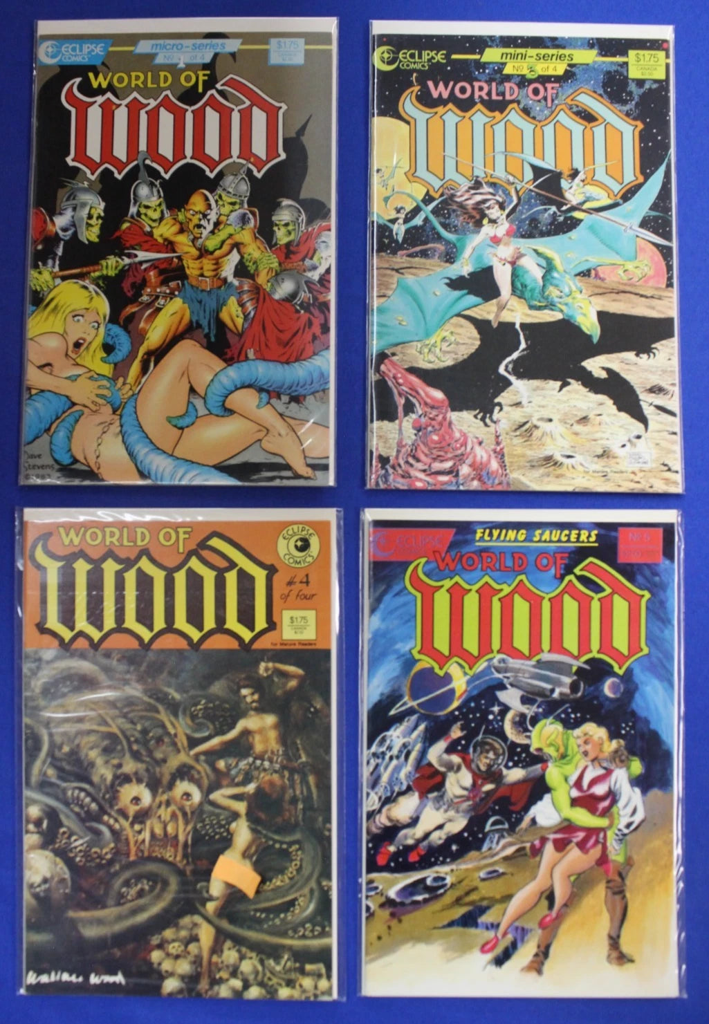 World of Wood #1-5 Near Complete Set (Missing #2) VF/NM