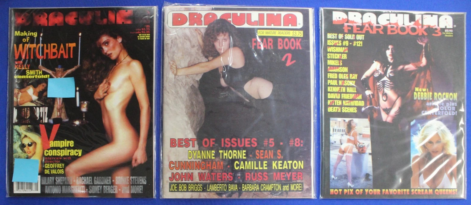 Draculina Magazine Lot of 13 FN-VF