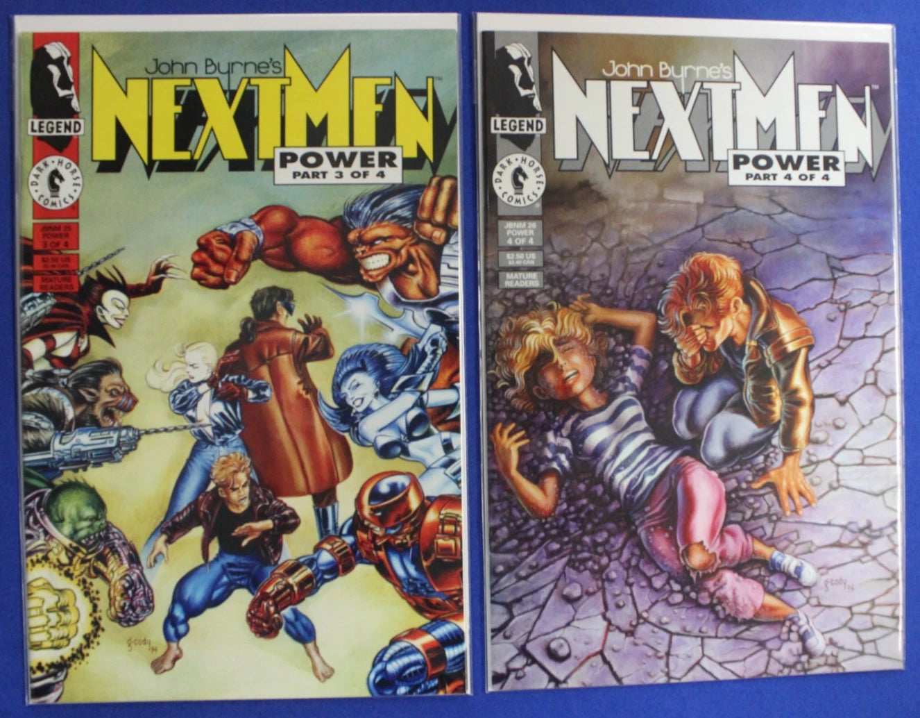 John Byrne's Next Men #0-20 & 22-26 VF-VF/NM
