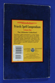 Advanced Dungeons & Dragons Priest's Spell Compendium Volumes 1-3