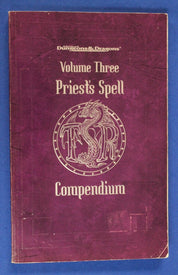Advanced Dungeons & Dragons Priest's Spell Compendium Volumes 1-3