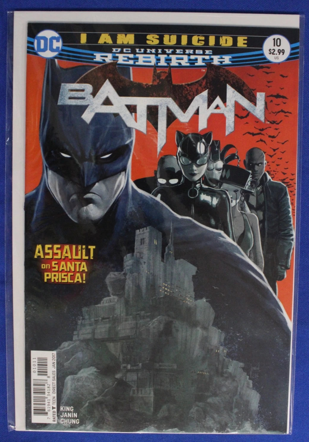 Batman #1-10 Full Run + Rebirth 2nd Printing VF-VF/NM