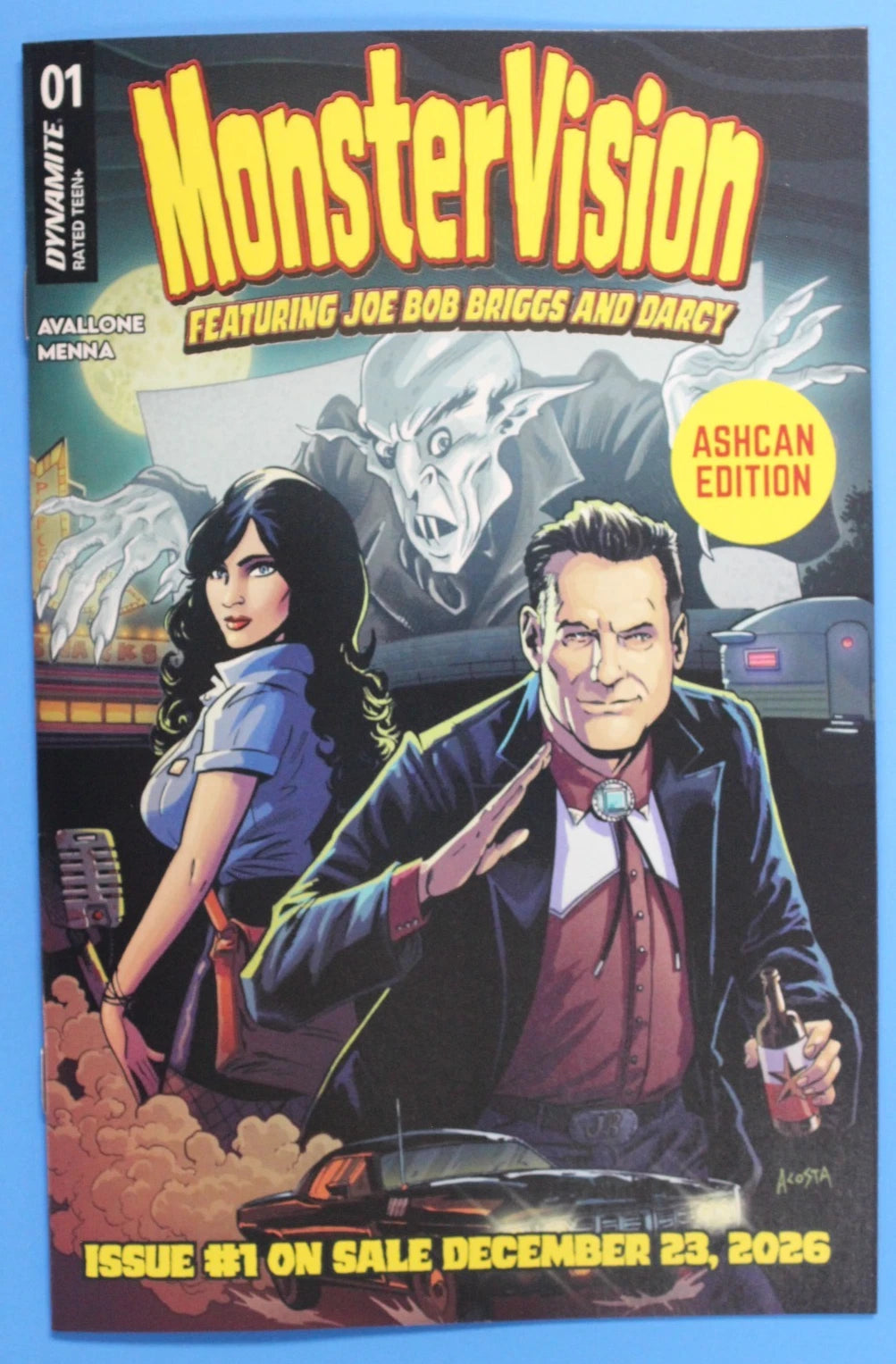MonsterVision Featuring Joe Bob Briggs and Darcy #1 Ashcan Edition Promo