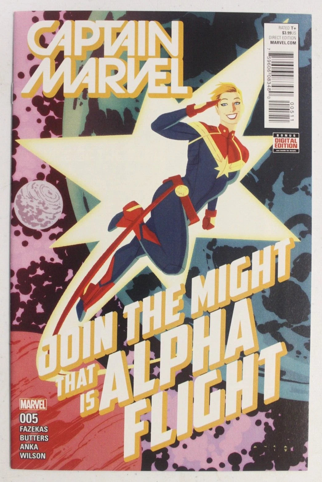 Captain Marvel #1-10 (2016) + 125-129 (2017) Full Run Set VF-VF/NM