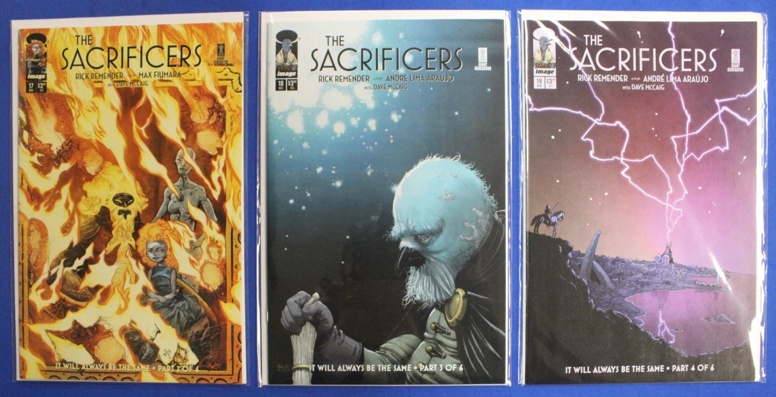 The Sacrificers #1-21 Complete Set w/ Variants VF/NM