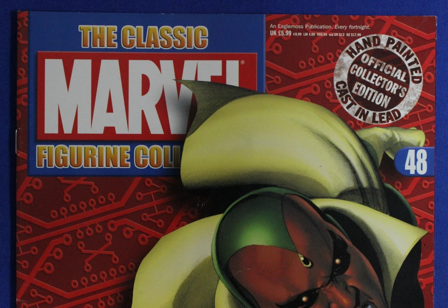 Eaglemoss Classic Marvel Collection The Vision Lead Figurine & Magazine #48