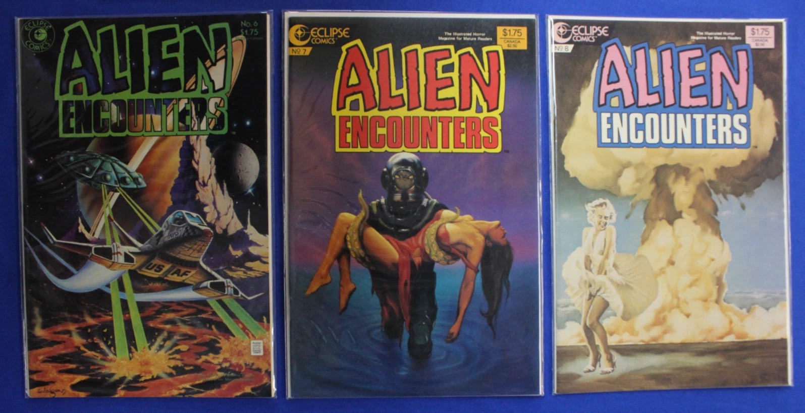 Alien Encounters #2-12 Lot of 11 VF/NM