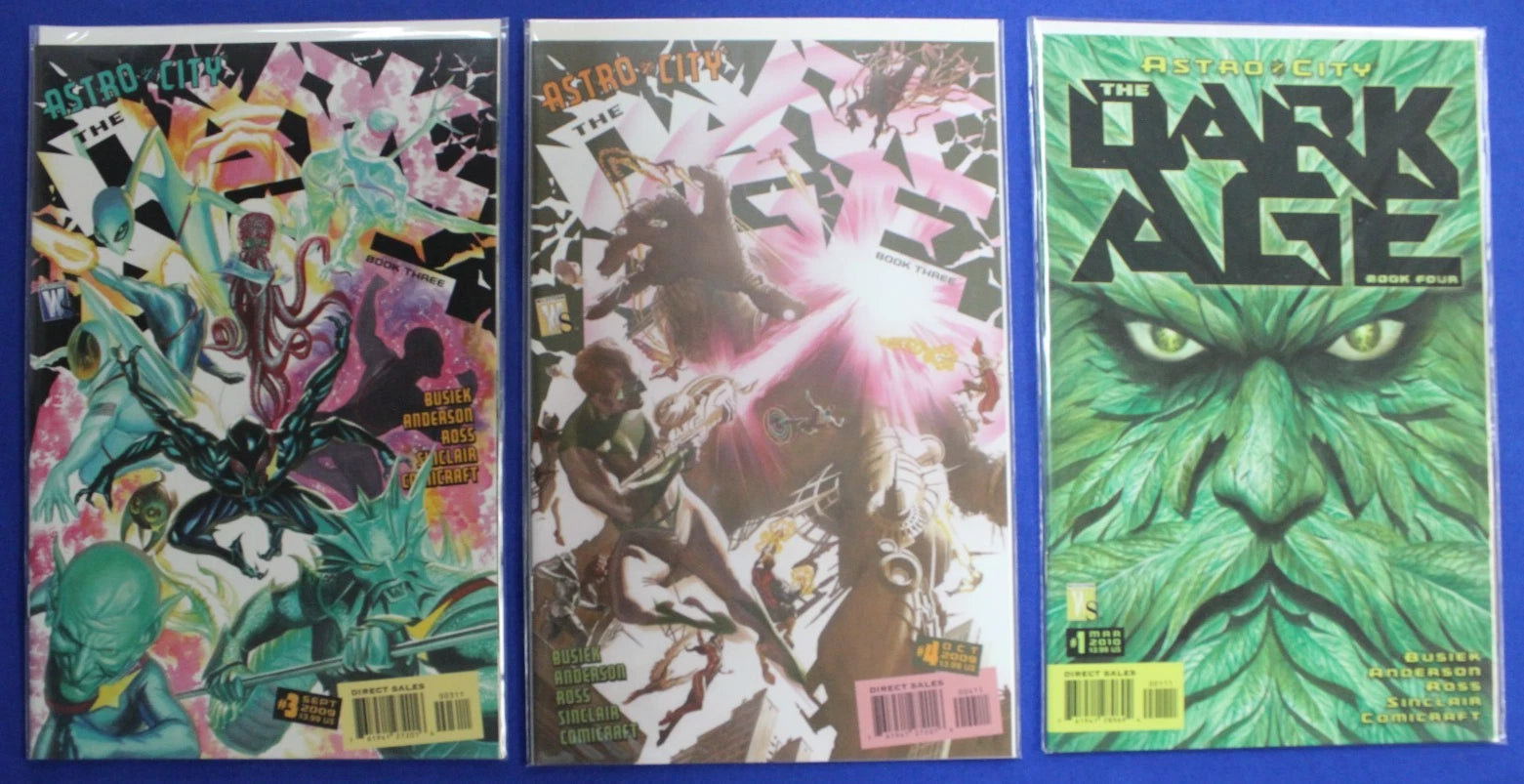 Astro City The Dark Age Book 1-3 + One-Shots Lot of 22 VF-VF/NM