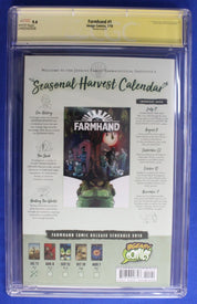 Farmhand #1 Variant CGC 9.4 *SIGNED*