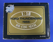 Road Tough 1967 Volkswagen Beetle & 1955 Ford Thunderbird 1:18 Vehicle Lot of 3