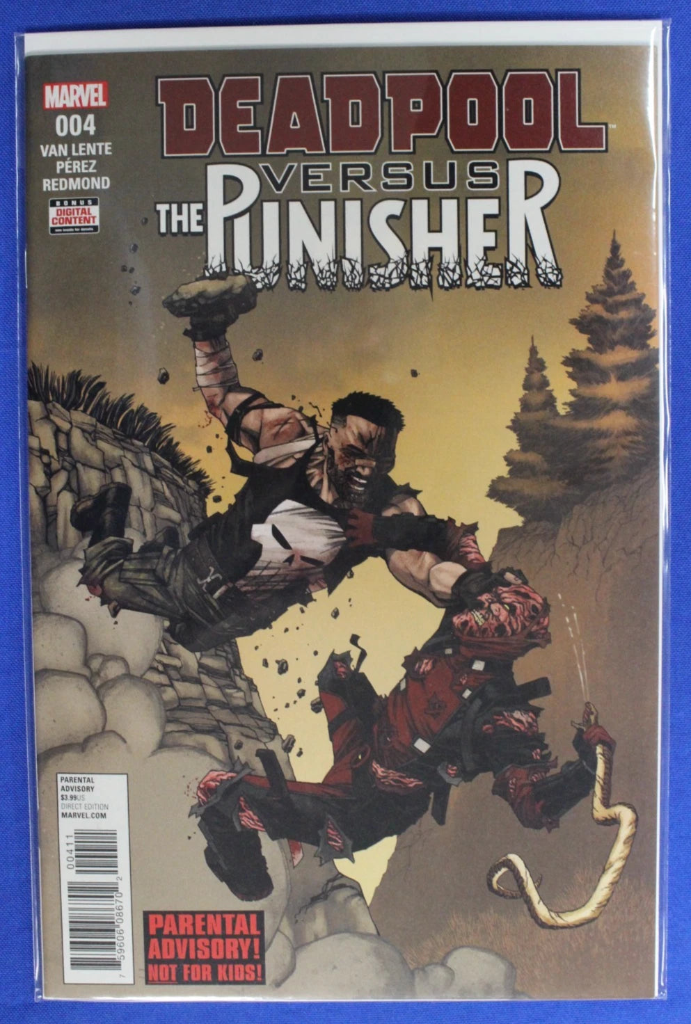 Deadpool Versus Punisher #1-5 Complete Set + Variants Lot of 7 VF/NM