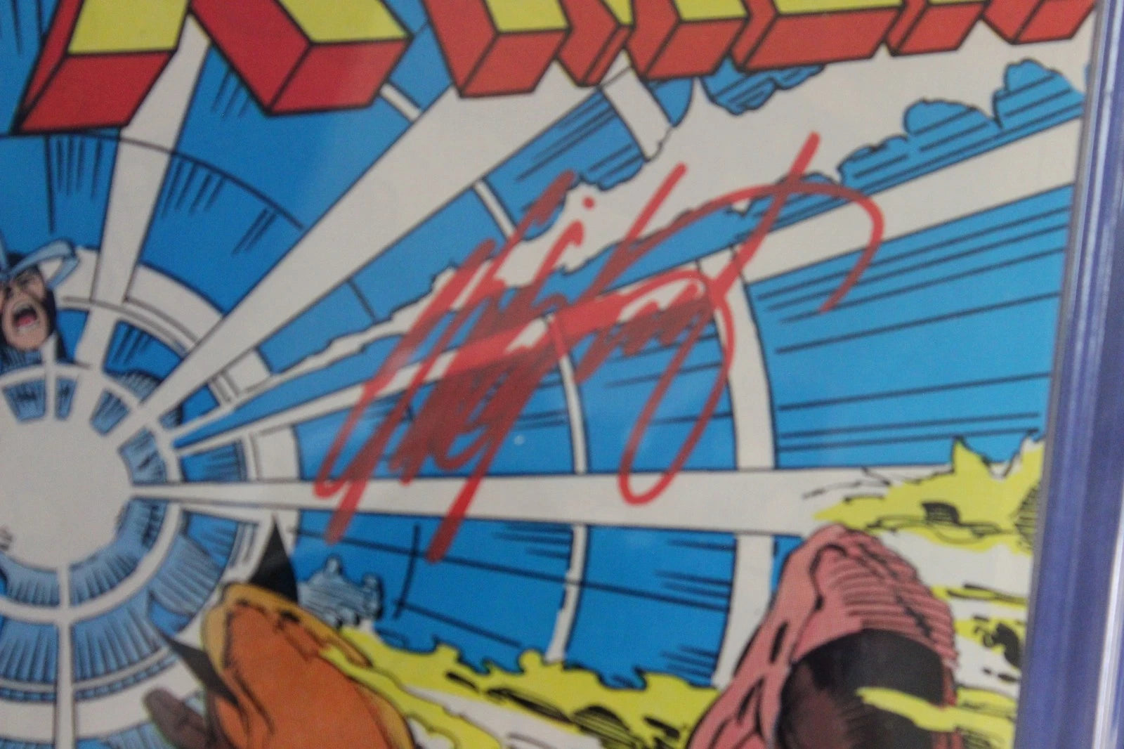 The Uncanny X-Men #221 SIGNED by Chris Claremont CGC SS 9.4 NM