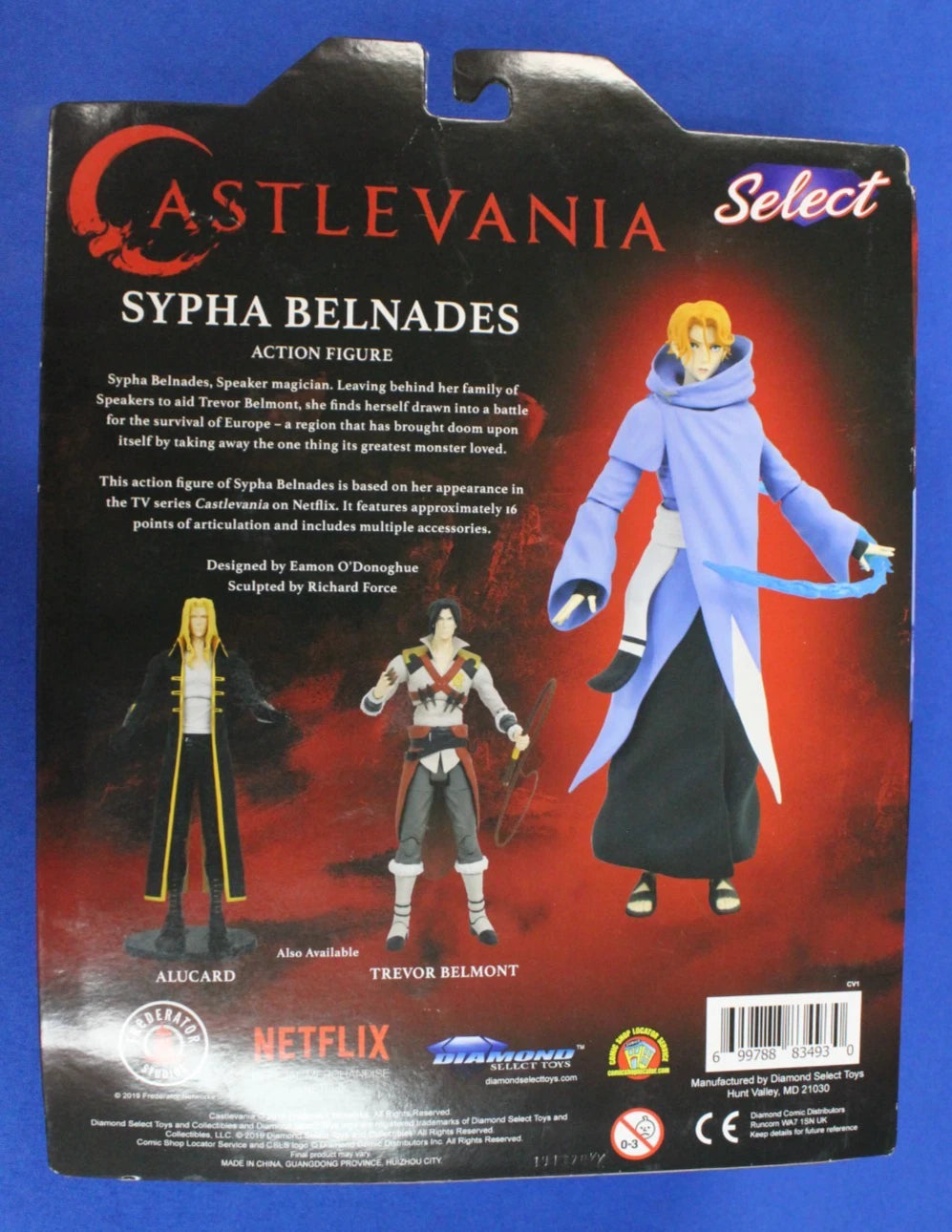 Diamond Select 2019 Castlevania Netflix Action Figure Lot of 3 Complete in Box