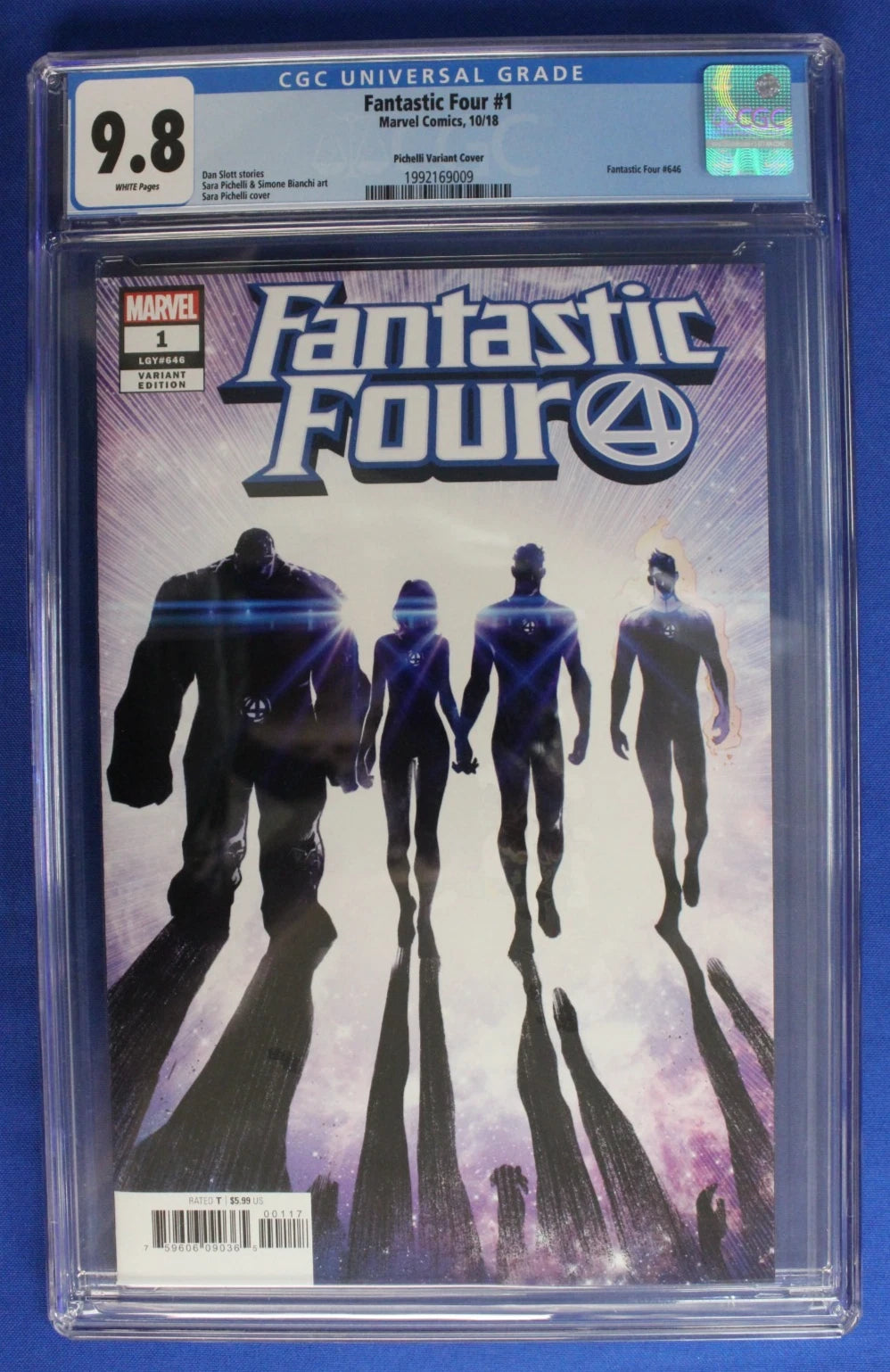 Fantastic Four #1 (2018) Pichelli Variant CGC 9.8