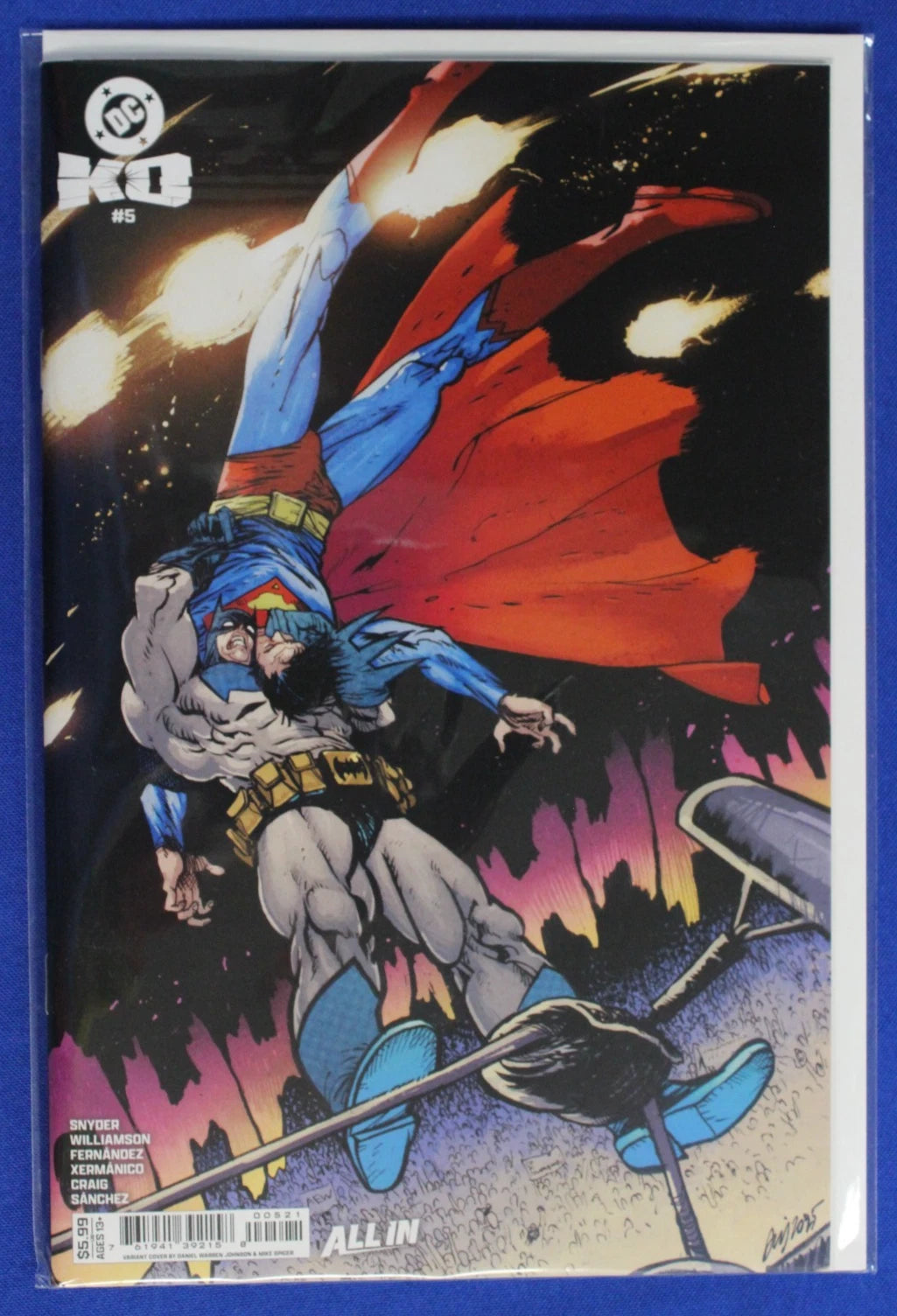 DC KO #1-5 Daniel Warren Johnson Variants Complete Set VF/NM