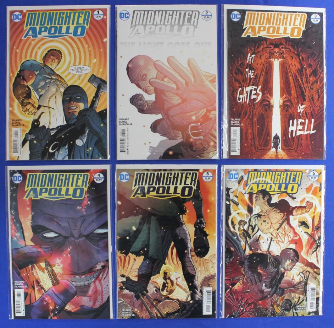 Midnighter #1-20 & Midnighter and Apollo #1-6 Complete Sets VF-VF/NM