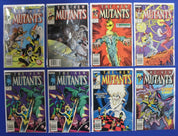 New Mutants #59 63 64 66 67 (x2) 68 69 Mark Jewelers Lot of 8 FN/VF