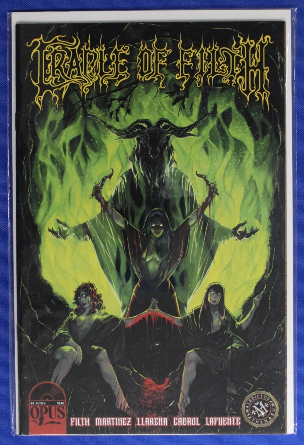 Cradle of Filth #1-5 Near Complete Set Missing #5 VF-VF/NM