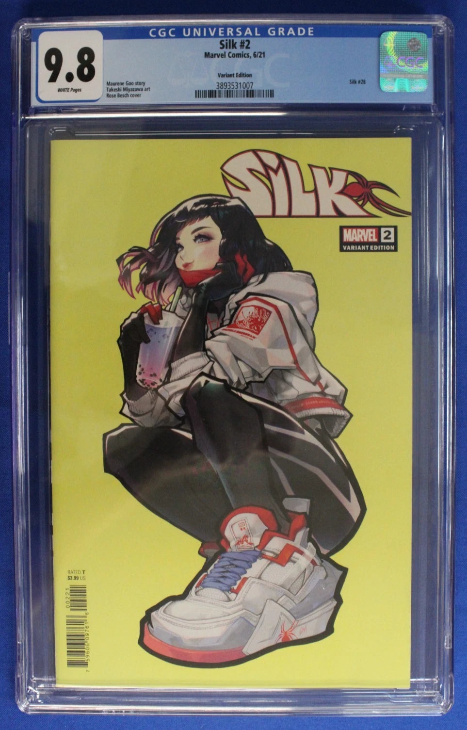 Silk #2 Besch Variant CGC 9.8
