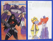 Transformers vs GI Joe #1-13 + Annual & Variants Complete Set Lot of 33 VF-VF/NM