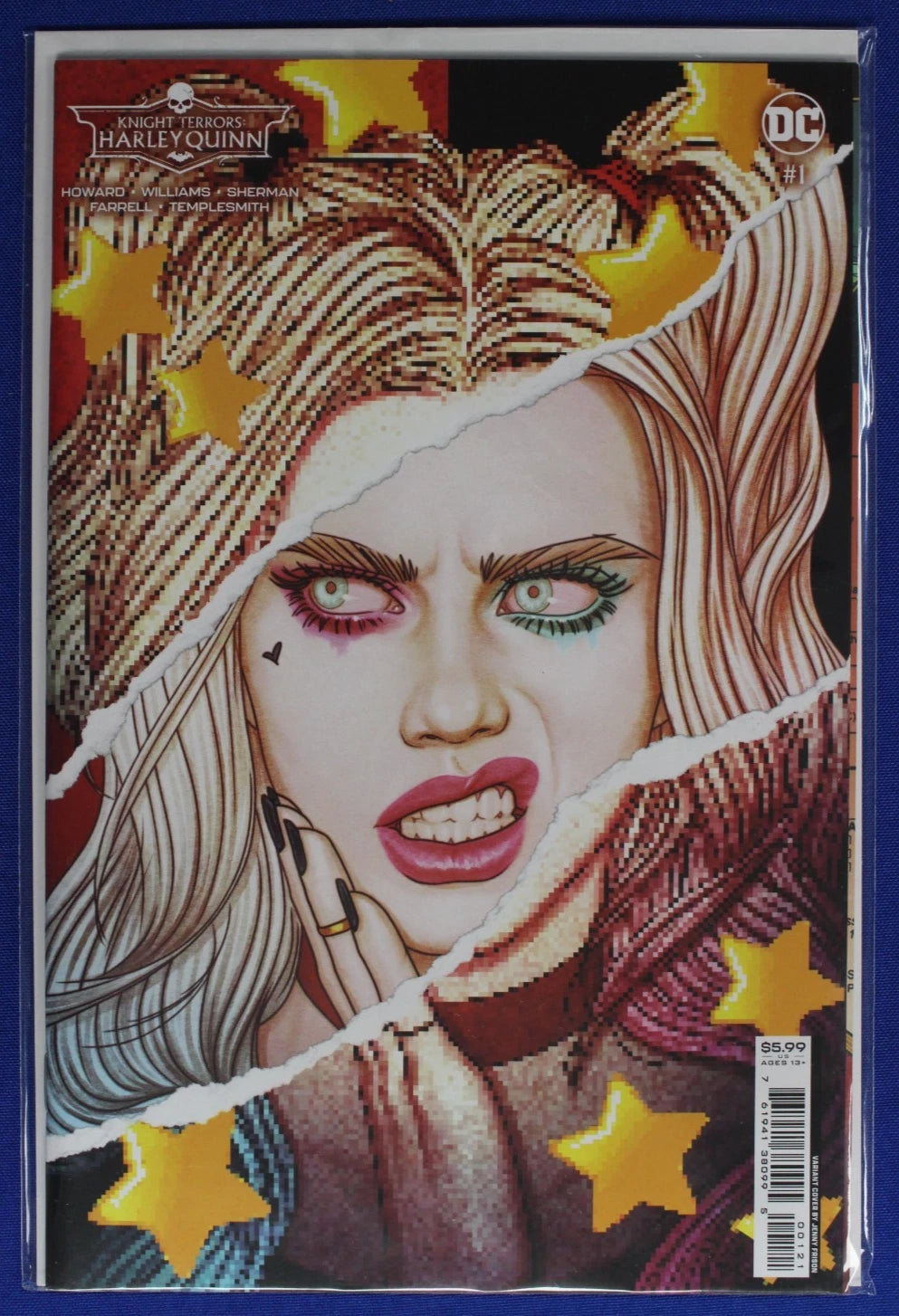 Harley Quinn Jenny Frison Variants Lot of 9 VF/NM