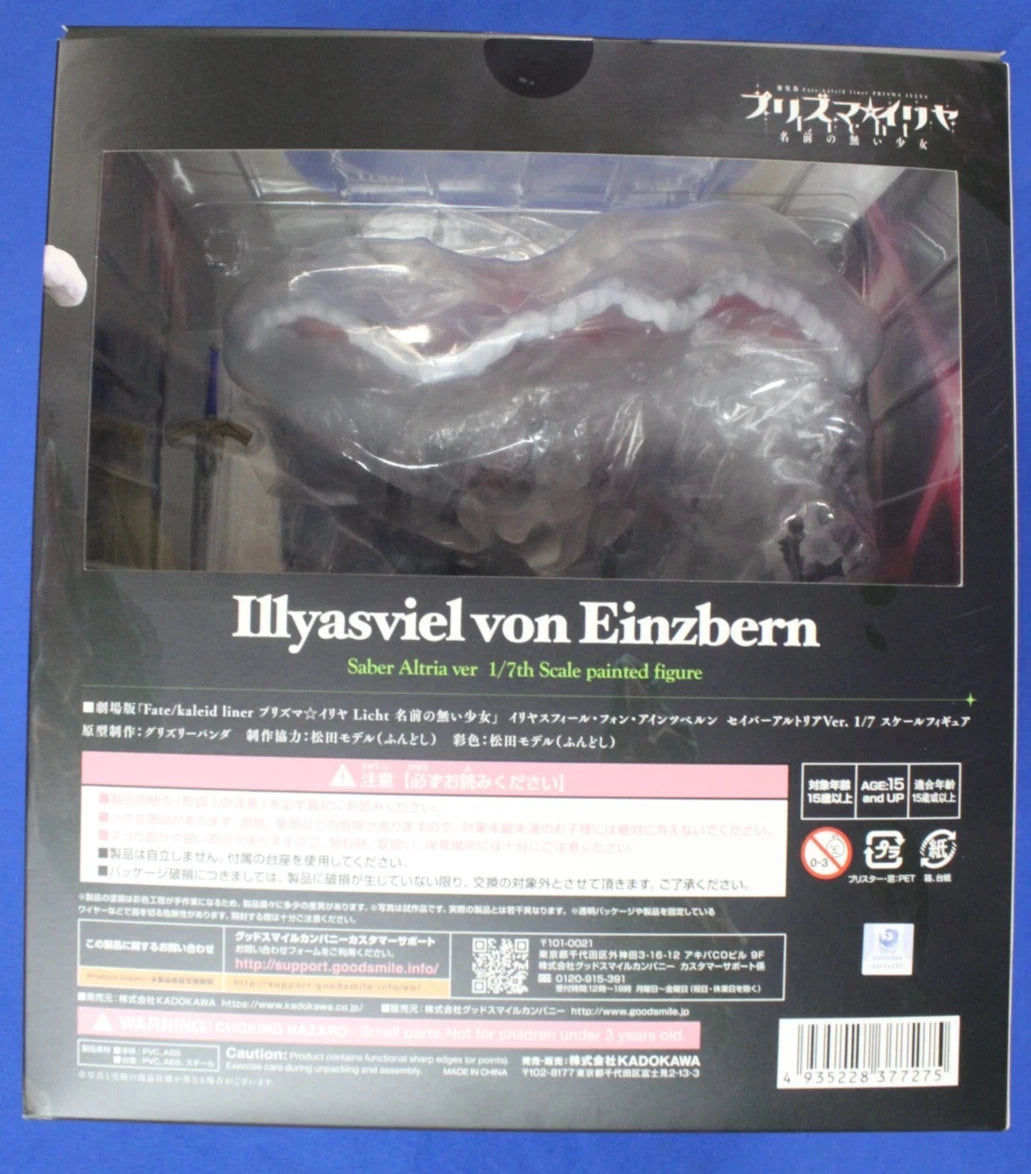 Fate Kaleid Liner Prisma Illya Illyasviel von Einzbern Saber Altria 1/7 Figure