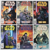 Star Wars Jedi vs Sith #1-6 Complete Set
