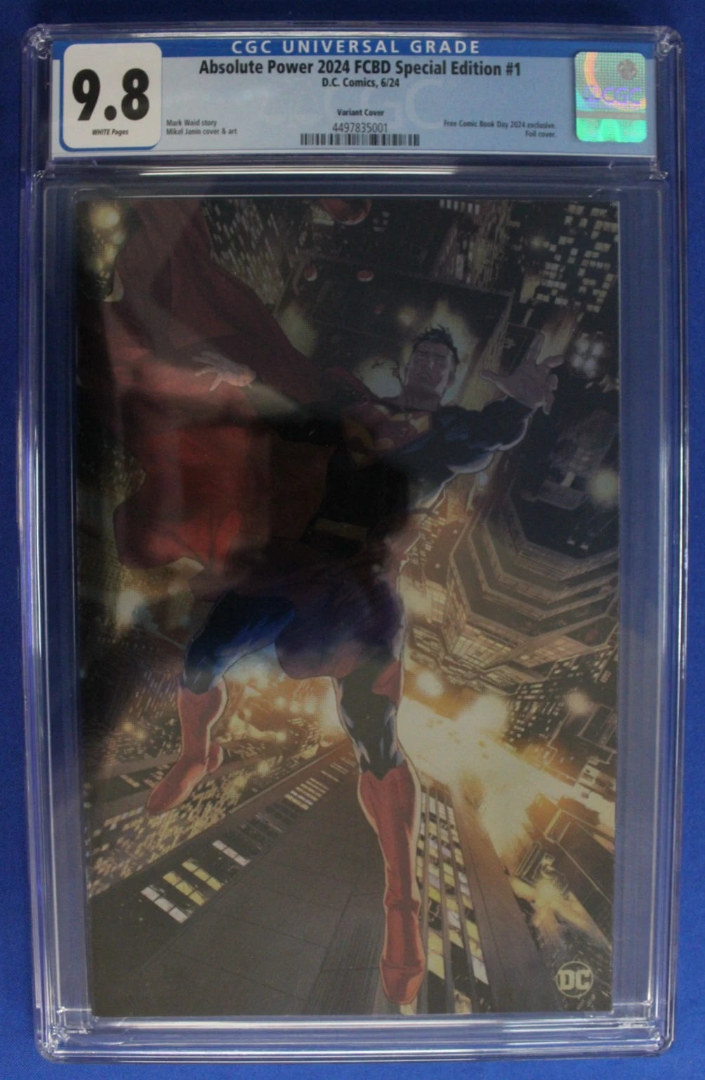 Absolute Power 2024 FCBD Special Edition #1 Foil Variant CGC 9.8 NM/M